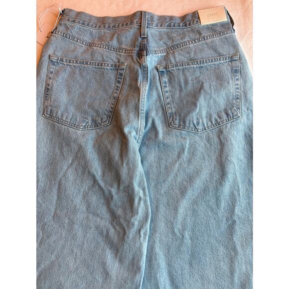 USA Made NWT EDWIN Jeans High Rise Crop Dani Color ESCAPE 100% ORGANIC Cotton 31 - Picture 7 of 10